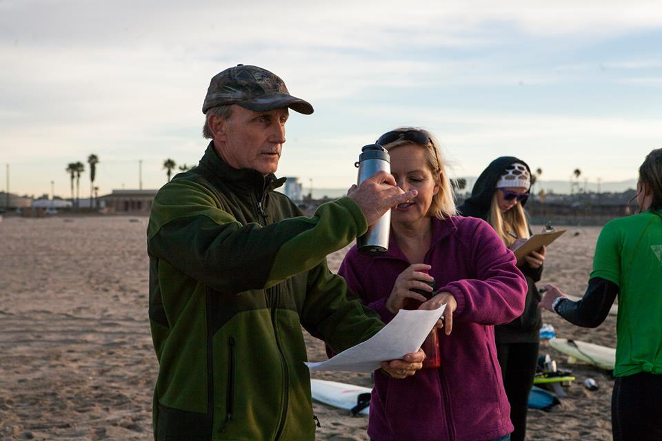 Coach Rorden is an experienced surfer and board shaper who has spent many years surfing both recreationally and competitively. Photo by Alex Doan