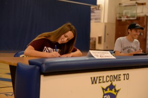 Sutton Edwards ('14) signed her letter of intent to the 