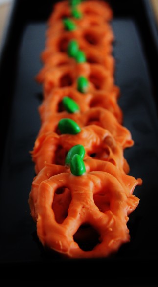 Chocolate Pretzel Pumpkins. Photo by Julia Pacis