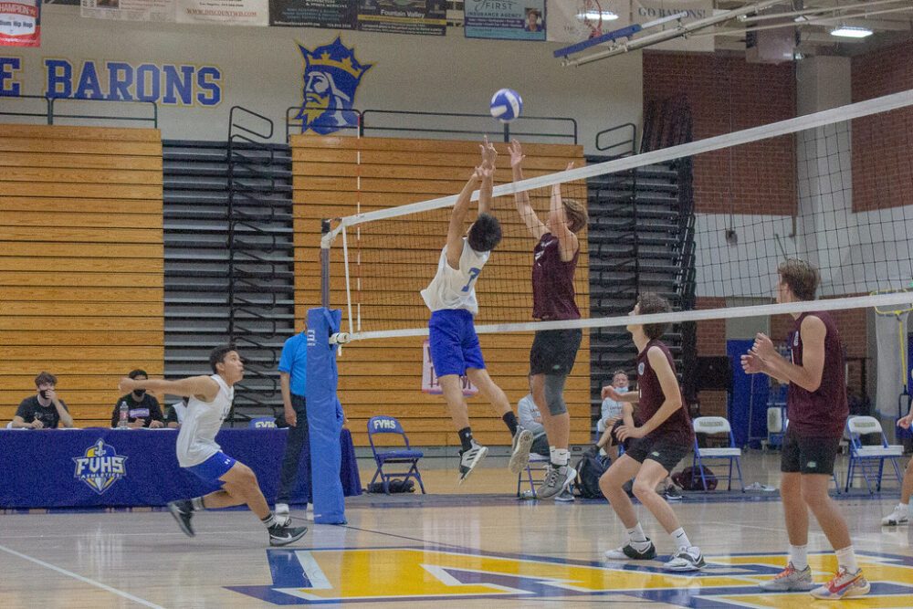 Boys’ volleyball shifts the tides against Laguna Beach Breakers – Baron ...